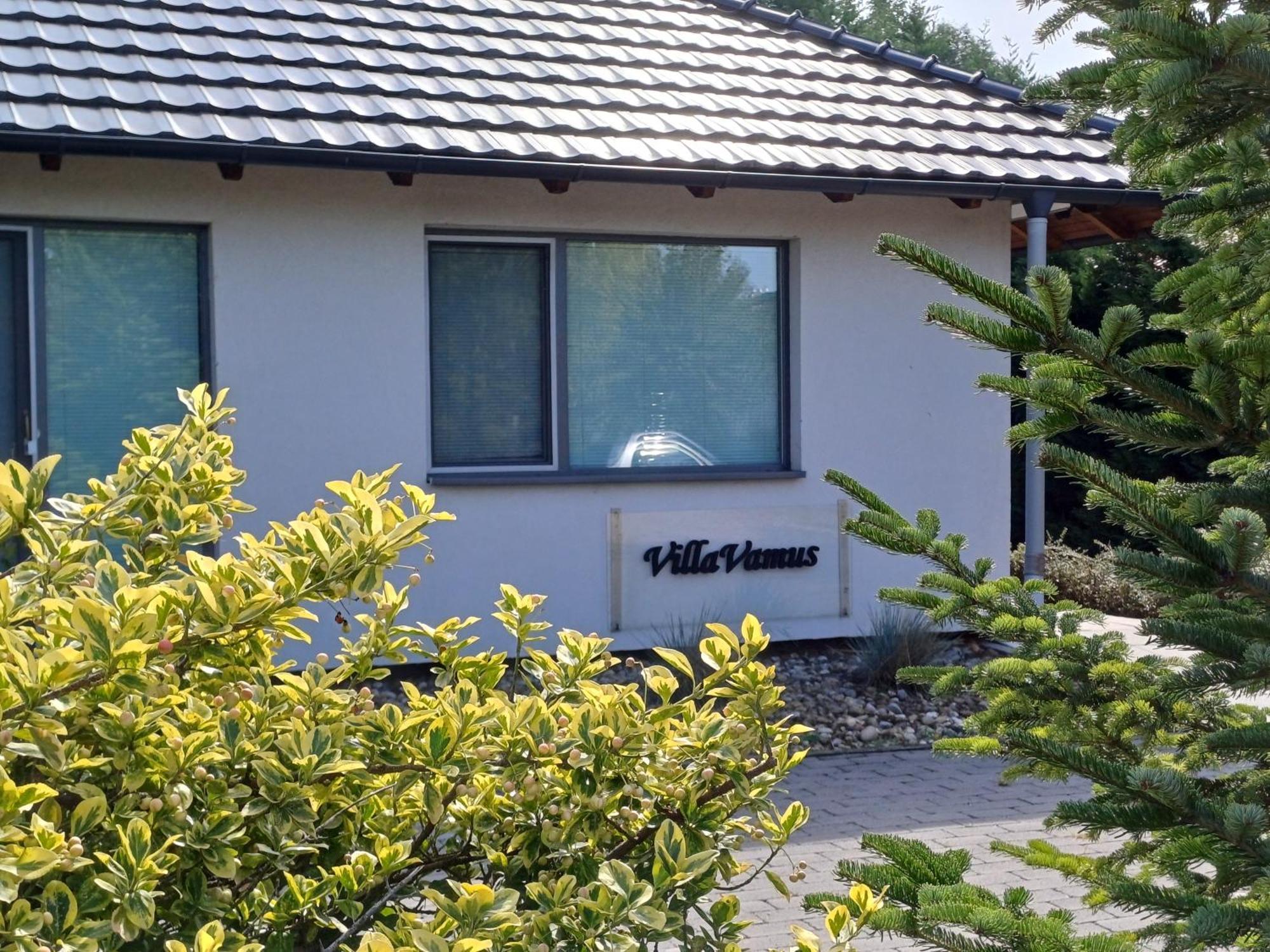 Villa Vamus Vendeg- Es Rendezvenyhaz Vámosszabadi Esterno foto
