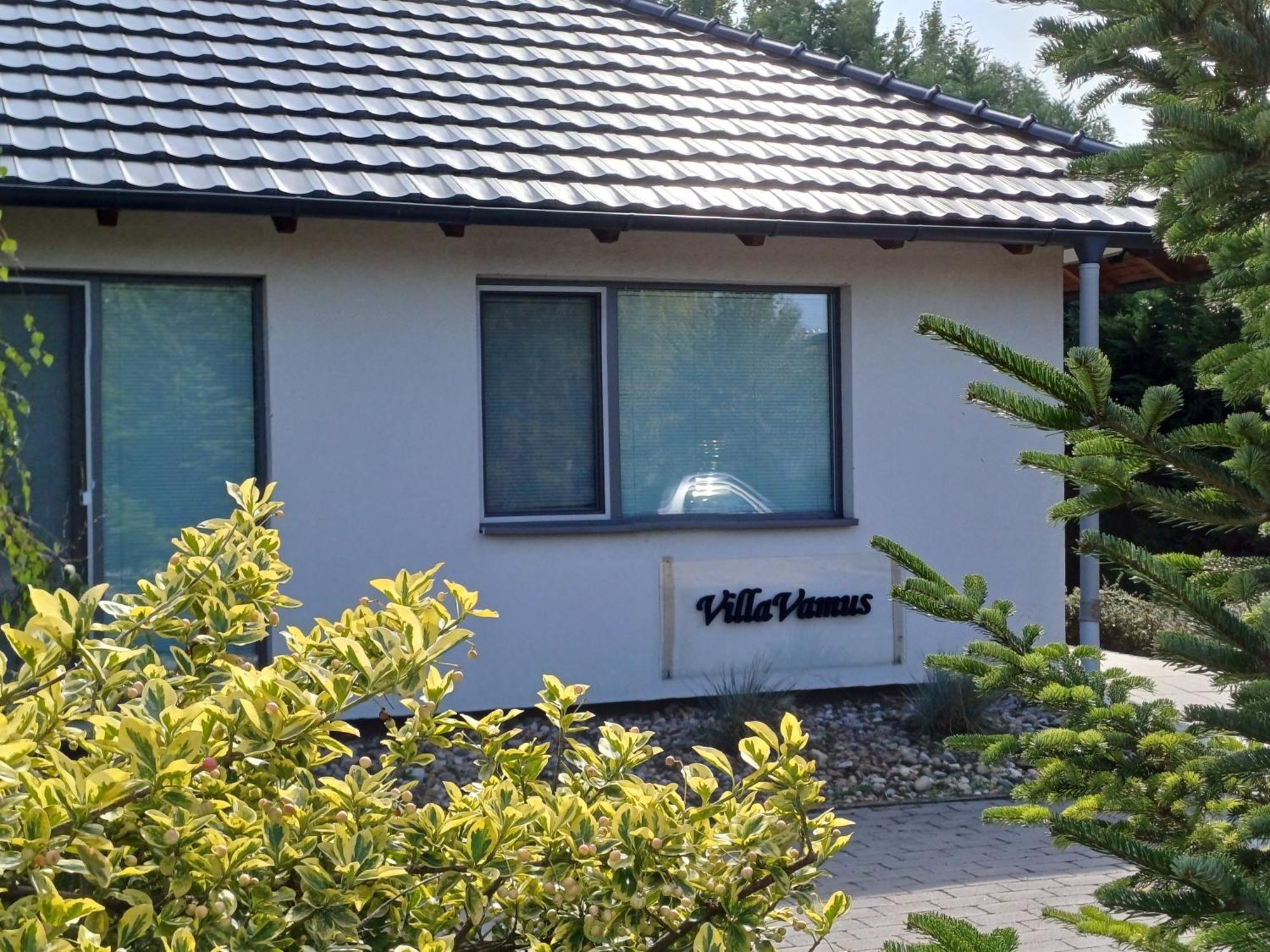 Villa Vamus Vendeg- Es Rendezvenyhaz Vámosszabadi Esterno foto